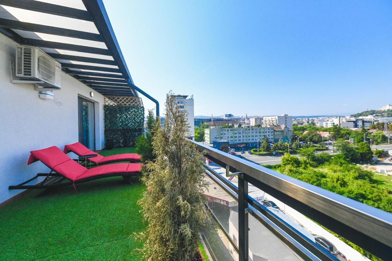 Panoramic Apartment With Terrace Kaloşvar Dış mekan fotoğraf